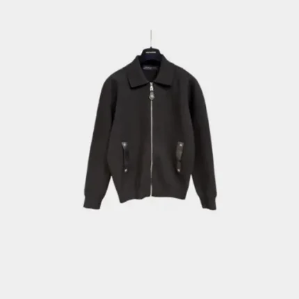 LV Knit Blouson Black