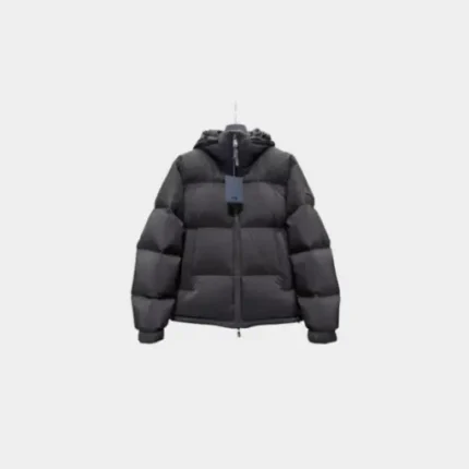LV Down Blouson Jacket Black