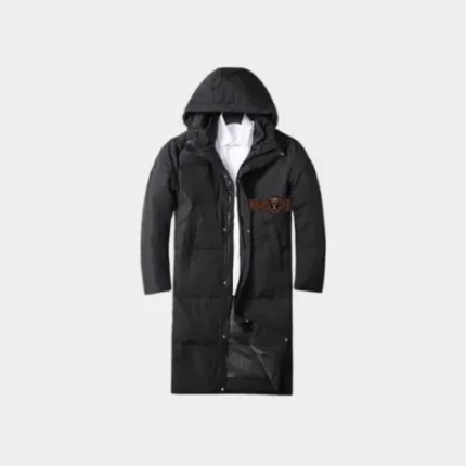 LV Long Puffer Jacket Black