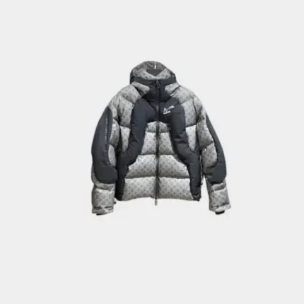 LV Down Jacket Grey/Black