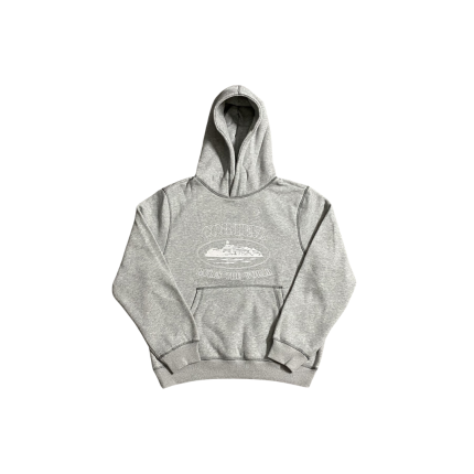 Corteiz Alcatraz Hoodie Gray