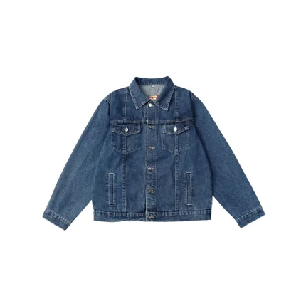 Corteiz C Star Denim Jacket Blue