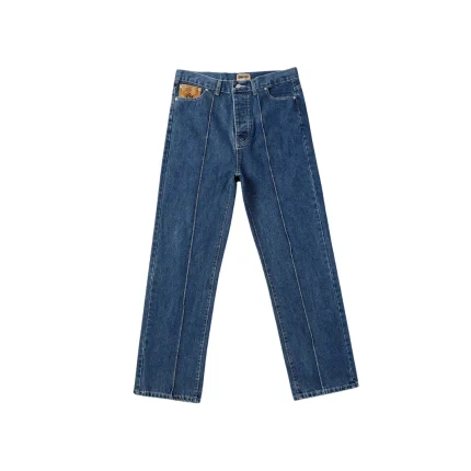 Corteiz Alcatraz C Star Denim Jeans Blue