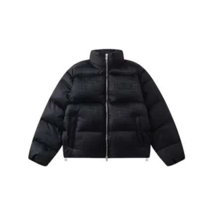 Amiri MA Quad Jacquard Down Jacket Black
