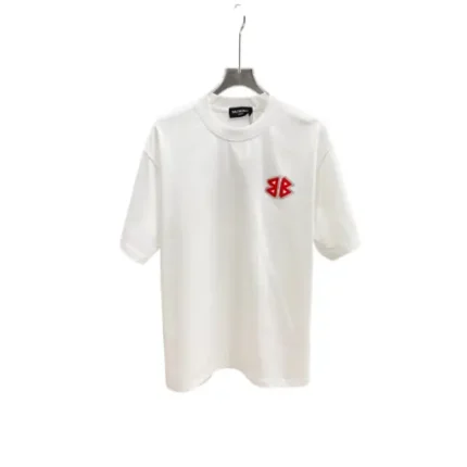 Balenciaga Short Sleeved T Shirt White