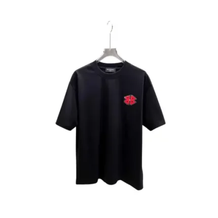 Balenciaga Short Sleeved T Shirt Black