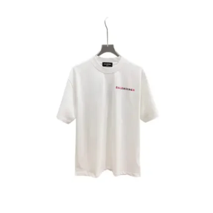 Balenciaga Short Sleeved T Shirt White