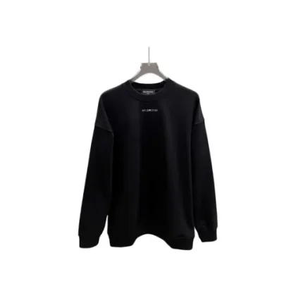 Balenciaga Long Sleeved Sweater Black