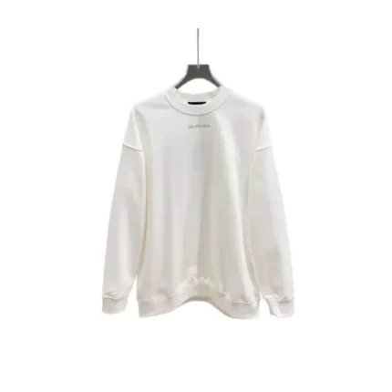 Balenciaga Long Sleeved Sweater White