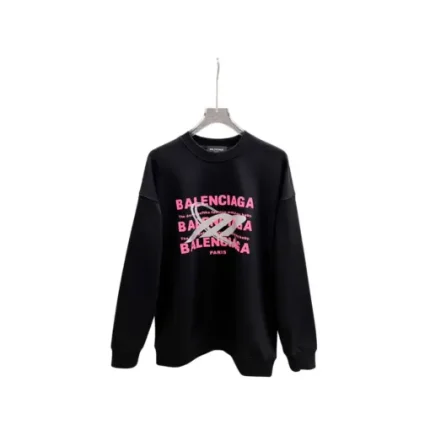 Balenciaga Long Sleeved Sweater Black