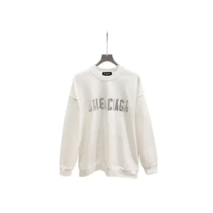 Balenciaga Long Sleeved Sweater White