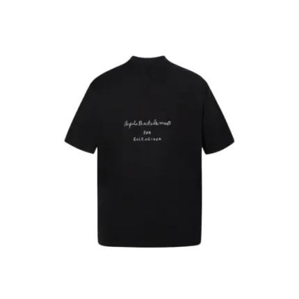 Balenciaga Music Angelo Badalamenti T Shirt Black