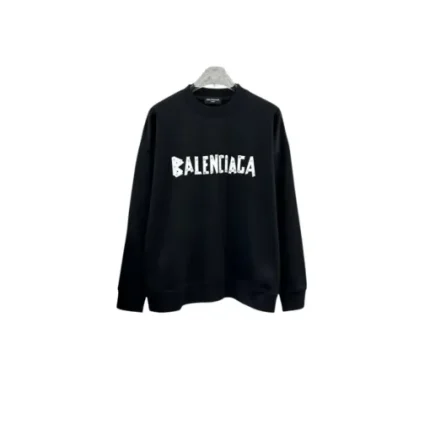 Balenciaga Black Oversized Sweater