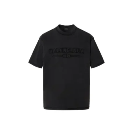 Balenciaga Oversized T Shirt All Black