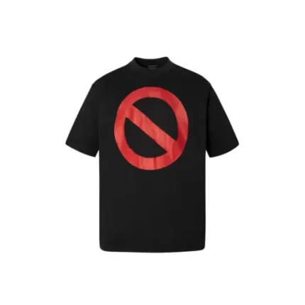 Balenciaga Music Oversized BFRND Inside Out T Shirt Black