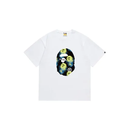 BAPE Ape Monogram T Shirt White