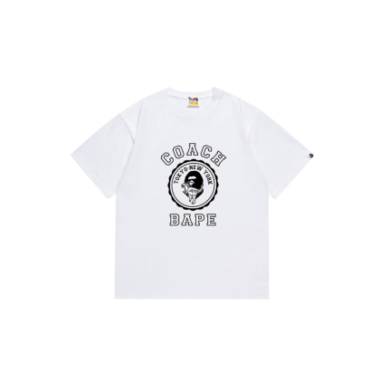 BAPE Coach New York Ape T Shirt White