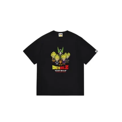 BAPE Dragon Ball Z Baby Milo Super Saiyan T Shirt Black