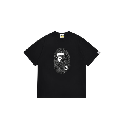 BAPE A Bathing Ape T Shirt Black