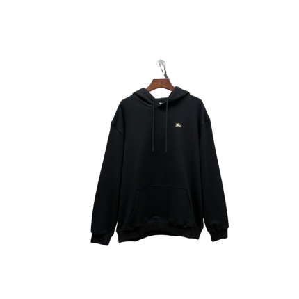 Burberry Hooded Hoodie Black