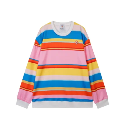 Casablanca Gradient Multi Color Pattern Sweatshirt