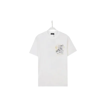 CASABLANCA Monogram T Shirt White