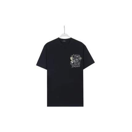 CASABLANCA Monogram T Shirt Black