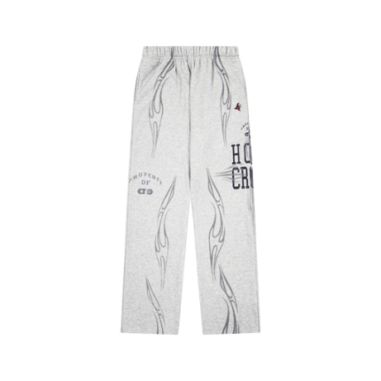 Hellstar Sweatpant White With Text Design Monogram