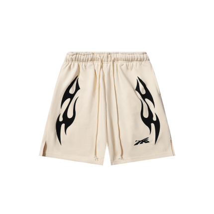 Hellstar Short Cream With Black Stripe