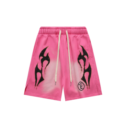 Hellstar Short Pink With Black Stripe