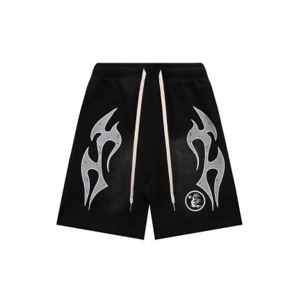 Hellstar Short Black With Gray Stripe