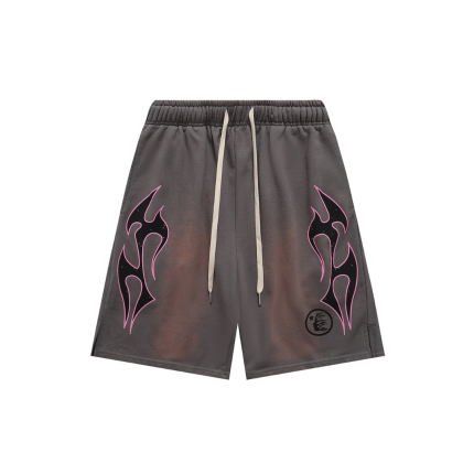 Hellstar Short Dark Gray With Stripe