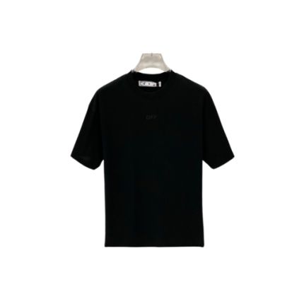 Off-White Small Logo T Shirt All Black