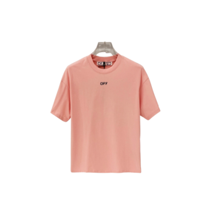 Off-White Small Logo T Shirt Sweet Pink