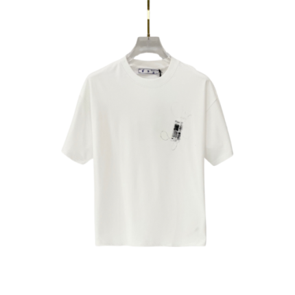 Off-White Signature Logo T Shirt White