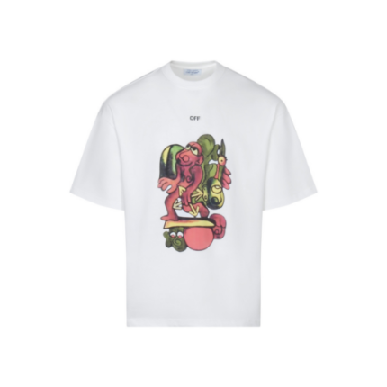 Off-White T Shirt White Graphic Print