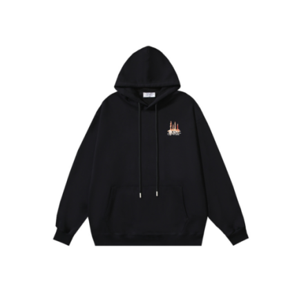 Off-White Hoodie Black With Logo M1