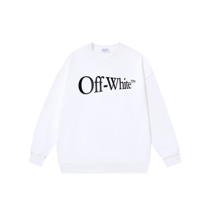 Off-White Sweatshirt White With Monogram