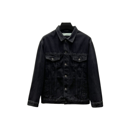 Off-White Denim Jacket Black