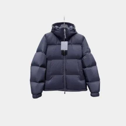 LV Monogram Down Jacket Volcanic Ash Grey