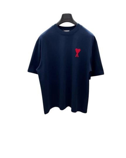 Ami Paris T-Shirt Navy Blue