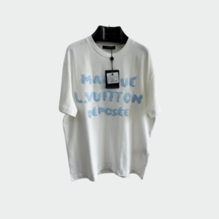 LV Logo T-shirt Green