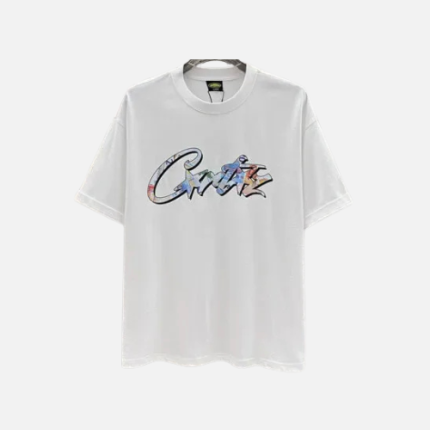 Corteiz Allstarz Euros Tee White