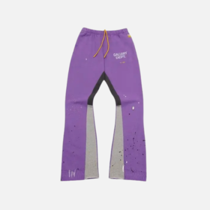 Gallery Dept. GD Painted Flare Sweatpants Purple
