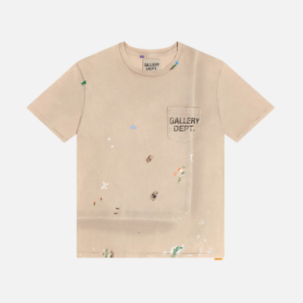 GALLERY DEPT Vintage Logo Painted T-shirt Taupe