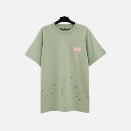 Palm Angels PxP Painted Classic T-shirt Green
