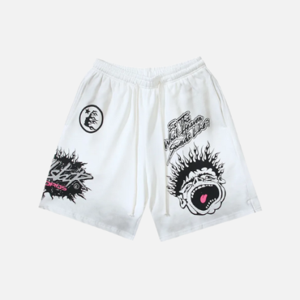 Hellstar Records Shorts White