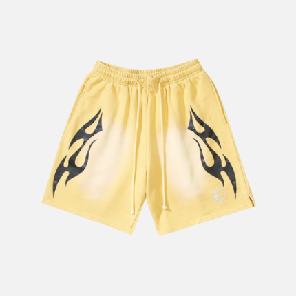Hellstar Studios Shorts Yellow