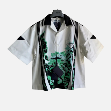 Prada Timecapsule June Poplin Shirt White