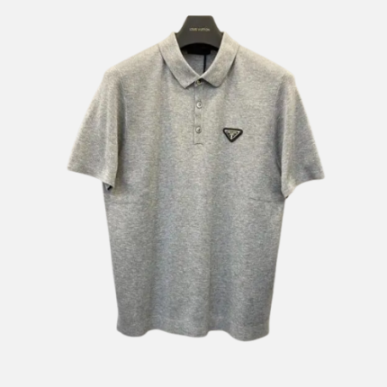 Prada Polo T-Shirt Grey